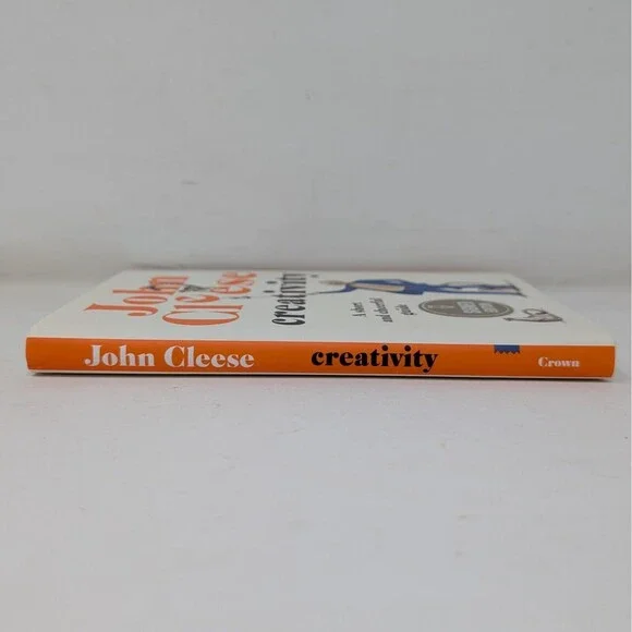 SIGNED John Cleese Creativity HC Book 1st Edition Autographed Monty Python